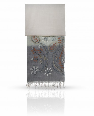 Палантин Женский ZW.EMB/GREY